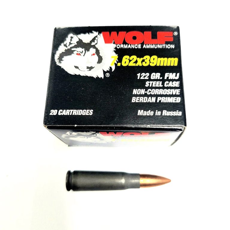 AMMUNITION WOLF 7.62X39mm - Riley Defense